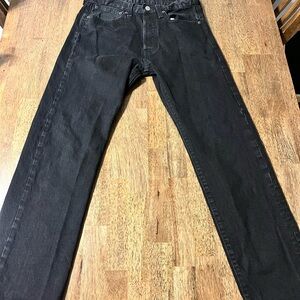 Levi's Men's Straight Black Jeans